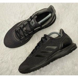 Adidas Cosmic 2 Mens Athletic Running Training Shoes Size 8.5 Black Gray